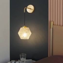 Modern Vägglampa Kreativ Vägglampa I Glas