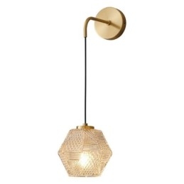 Modern Vägglampa Kreativ Vägglampa I Glas