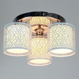 Modern Samtida Målning Metal Flush Mount