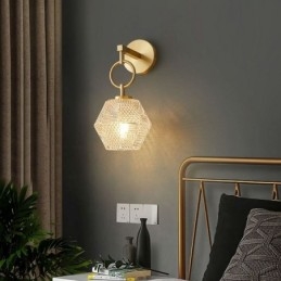 Modern Vägglampa Kreativ Vägglampa I Glas