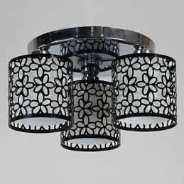 Modern Samtida Målning Metal Flush Mount
