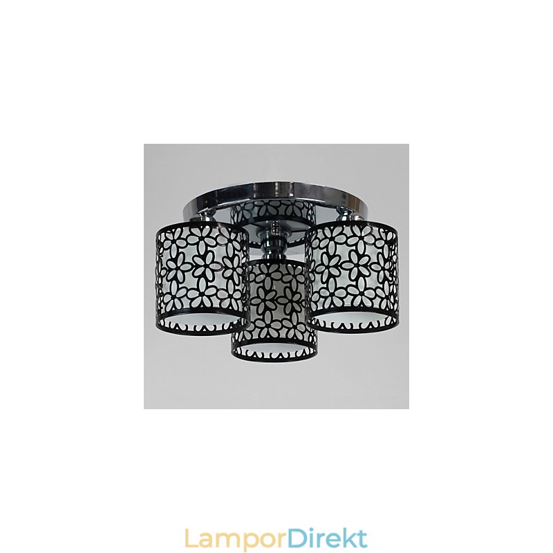 Modern Samtida Målning Metal Flush Mount