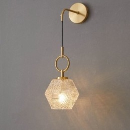 Modern Vägglampa Kreativ Vägglampa I Glas