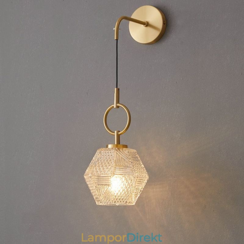 Modern Vägglampa Kreativ Vägglampa I Glas