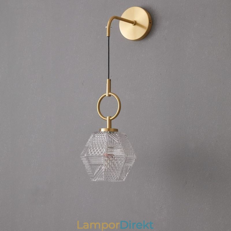 Modern Vägglampa Kreativ Vägglampa I Glas