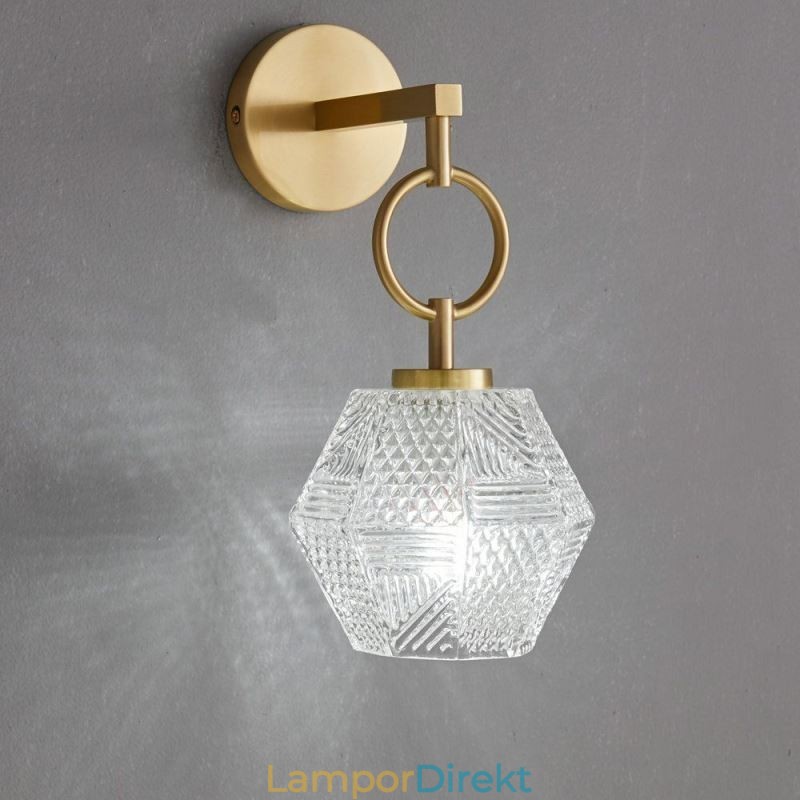 Modern Vägglampa Kreativ Vägglampa I Glas