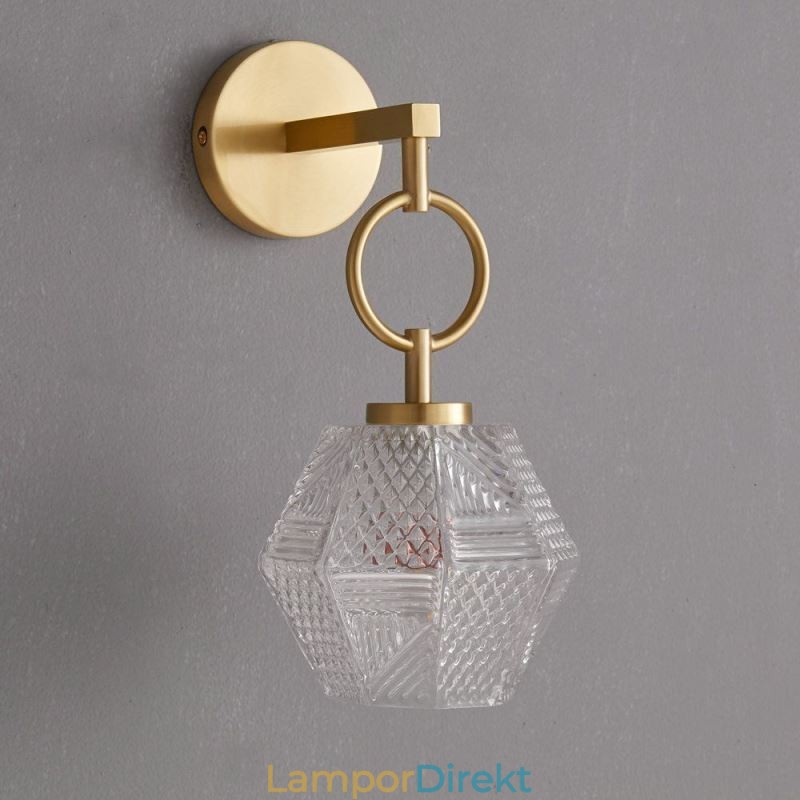 Modern Vägglampa Kreativ Vägglampa I Glas