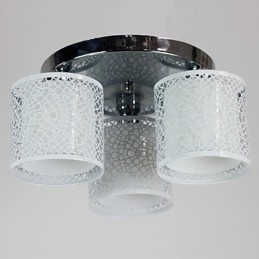 Modern Samtida Målning Metal Flush Mount