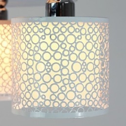 Modern Samtida Målning Metal Flush Mount