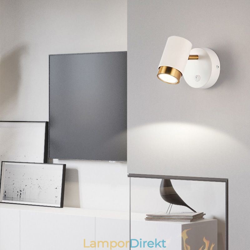 Modern Vridbar Vägglampa Minimalistisk Sconce Light Aisle Lamp