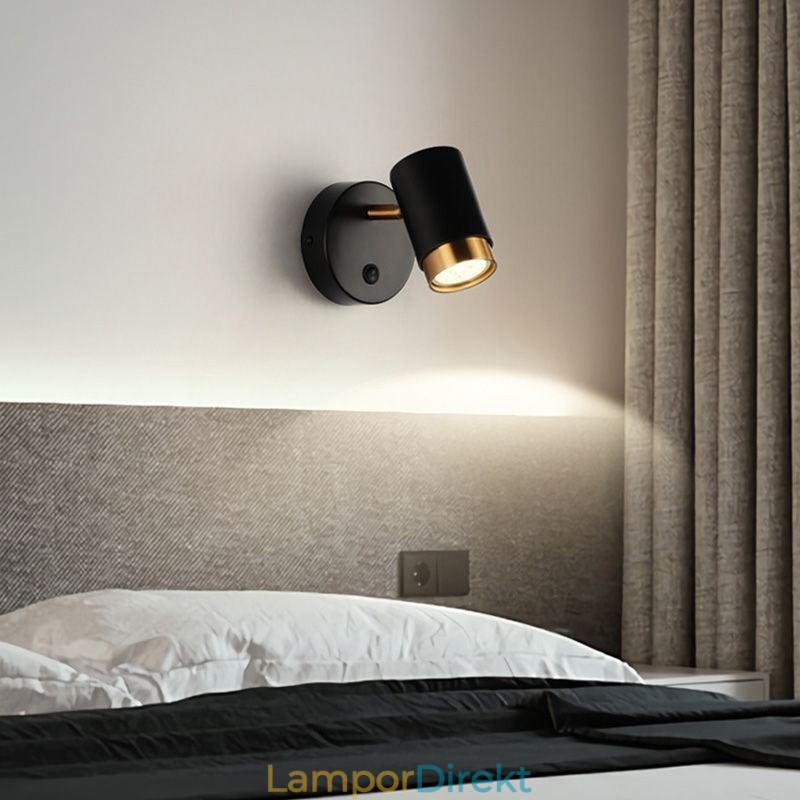 Modern Vridbar Vägglampa Minimalistisk Sconce Light Aisle Lamp