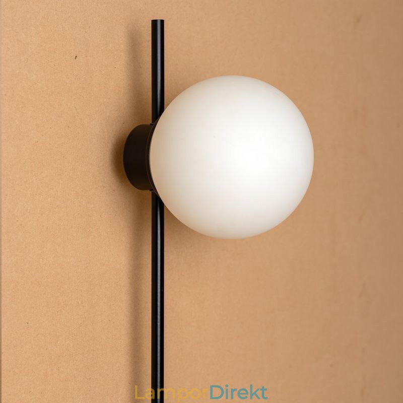 Globe Wall Sconce Lighting Mid Century Magic Bean Vägglampa Med Plugg