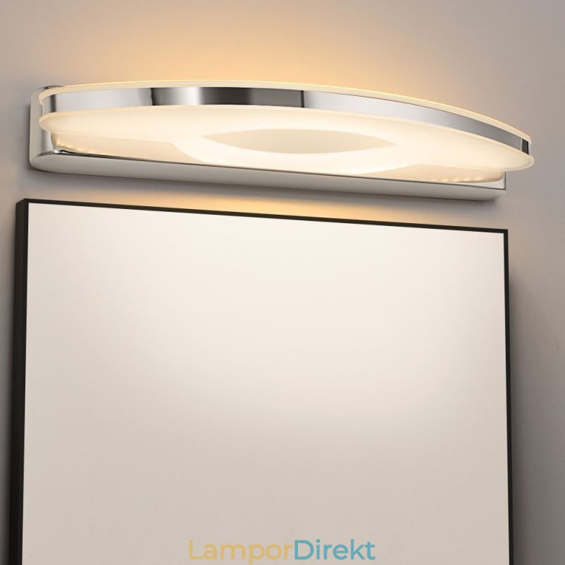 Modern Spegelbelysning Vägglampa Badrumsbelysning I Rostfritt Stål