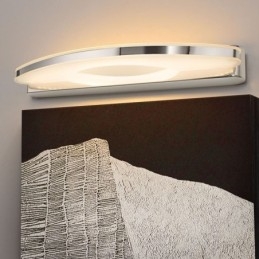 Modern Spegelbelysning Vägglampa Badrumsbelysning I Rostfritt Stål