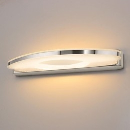 Modern Spegelbelysning Vägglampa Badrumsbelysning I Rostfritt Stål