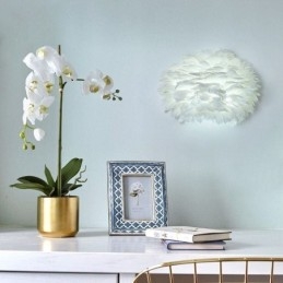Creative Feather Vägglampa Dekorativ Sconce Light