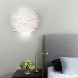 Creative Feather Vägglampa Dekorativ Sconce Light