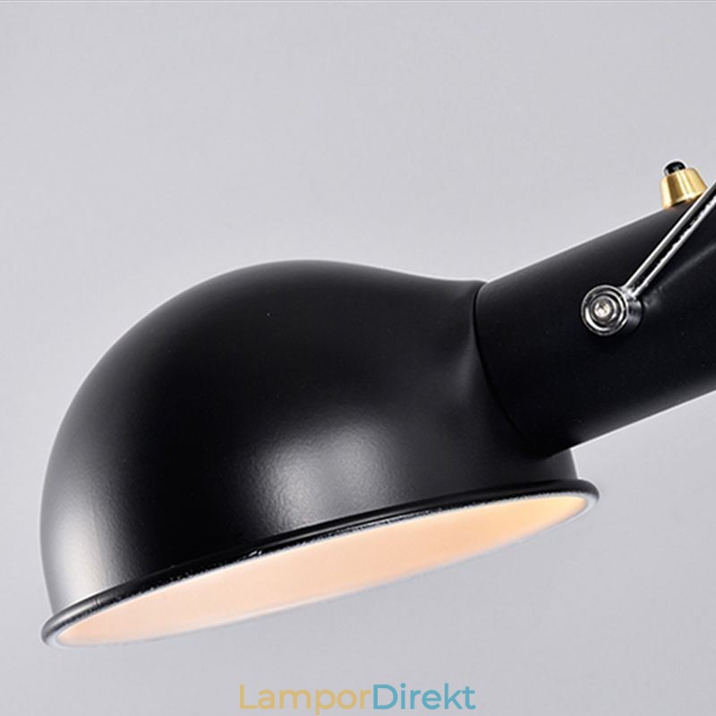 Enkel Rocker Arm Vägglampa Sänglampa Läslampa