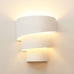Modern Minimalistisk Vägglampa Spiral Tårta Sconce Ljus Sängbord