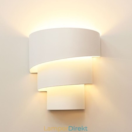 Modern Minimalistisk Vägglampa Spiral Tårta Sconce Ljus Sängbord Modern Minimalistisk Vägglampa Spiral Tårta Sconce Ljus Sängbord