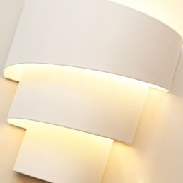 Modern Minimalistisk Vägglampa Spiral Tårta Sconce Ljus Sängbord