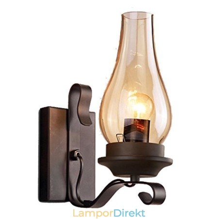 Vintage Smidesjärn Vägglampa Single Light Sconce Lighting Vintage Smidesjärn Vägglampa Single Light Sconce Lighting