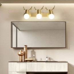 Nordic Brass Vägglampa Spegel Front Light