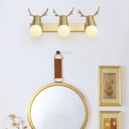 Nordic Brass Vägglampa Spegel Front Light