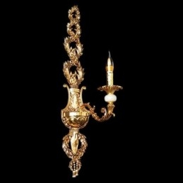 Europeisk Vägglampa Lyxig Kronblad Vägglampa Jade Dekorationslampa Sängbelysning