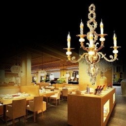 Europeisk Vägglampa Lyxig Kronblad Vägglampa Jade Dekorationslampa Sängbelysning