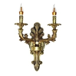 Europeisk Retro Vägglampa Kreativ Dubbel Hembelysning Vägglampa Sängbelysning