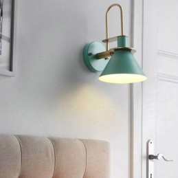 Nordic Wall Light Makron Style Wall Sconce Creative Mirror Front Lamp Light