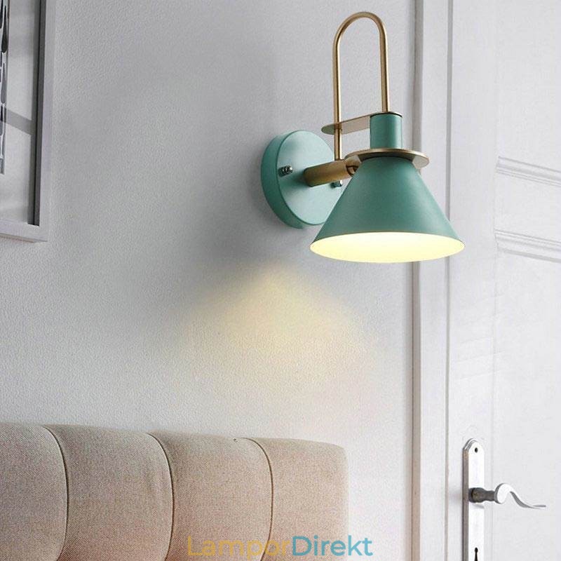 Nordic Wall Light Makron Style Wall Sconce Creative Mirror Front Lamp Light