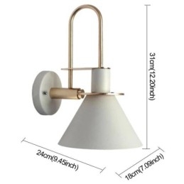Nordic Wall Light Makron Style Wall Sconce Creative Mirror Front Lamp Light