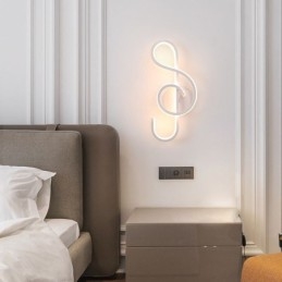 Vägglampa Minimalistisk Akryl Note Vägglampa