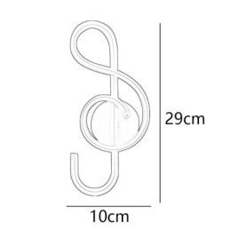 Vägglampa Minimalistisk Akryl Note Vägglampa