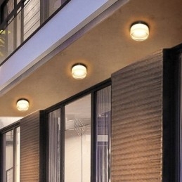 Vägglampa Modern Minimalistisk Akryl Enkelhuvud Runt Smidesjärn Liten Vägglampa
