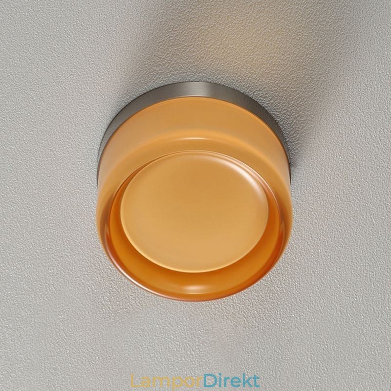 Vägglampa Modern Minimalistisk Akryl Enkelhuvud Runt Smidesjärn Liten Vägglampa