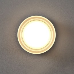 Vägglampa Modern Minimalistisk Akryl Enkelhuvud Runt Smidesjärn Liten Vägglampa