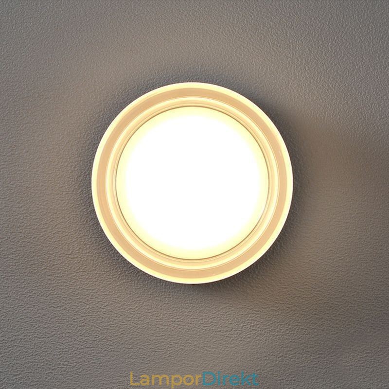 Vägglampa Modern Minimalistisk Akryl Enkelhuvud Runt Smidesjärn Liten Vägglampa