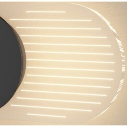 Vägglampa Modern Minimalistisk Akryl Smidesjärn Klocka Vägglampa
