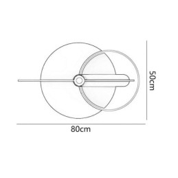 Vägglampa Smidesjärn Pointer Vägglampa