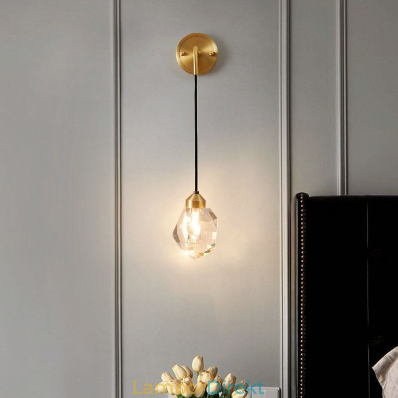 Modern Vägglampa Creative Crystal Vägglampa