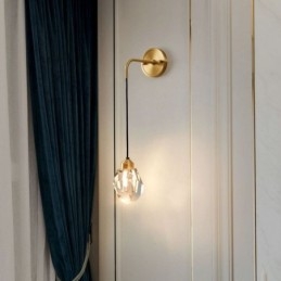 Modern Vägglampa Creative Crystal Vägglampa