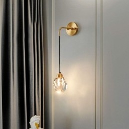 Modern Vägglampa Creative Crystal Vägglampa