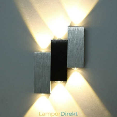 Modern Vägglampa Upp Och Ner Vägglampa I Aluminium Modern Vägglampa Upp Och Ner Vägglampa I Aluminium
