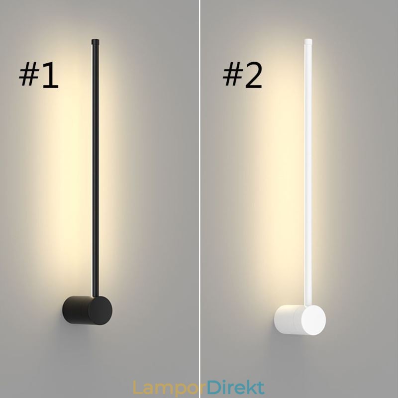 Modern Lång Vägglampa Sängbordslampa
