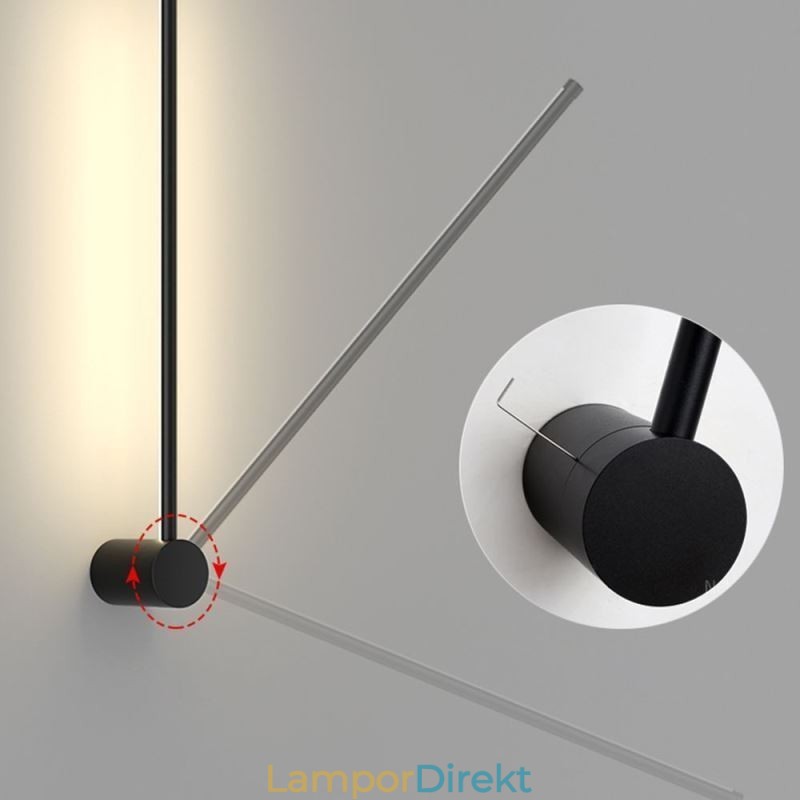 Modern Lång Vägglampa Sängbordslampa