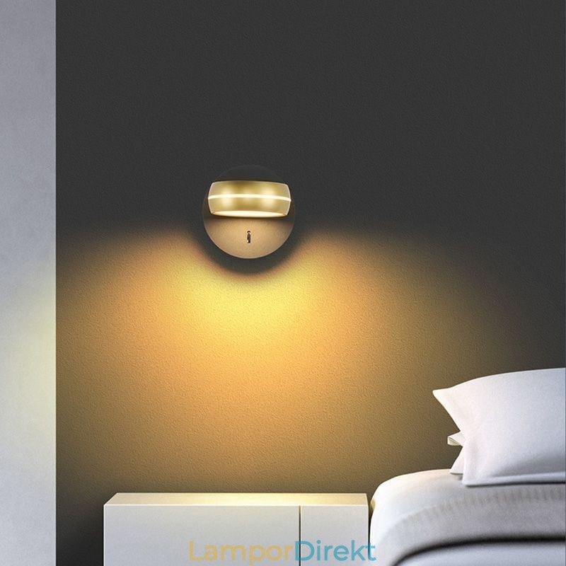 Vridbar Vägglampa Modern Minimalistisk Vägglampa