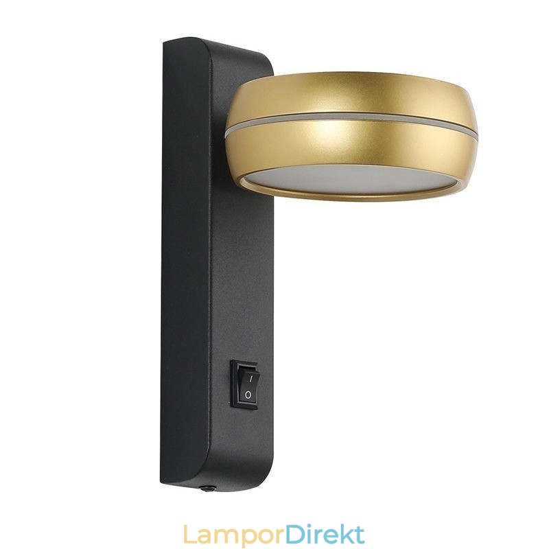 Vridbar Vägglampa Modern Minimalistisk Sconce Light